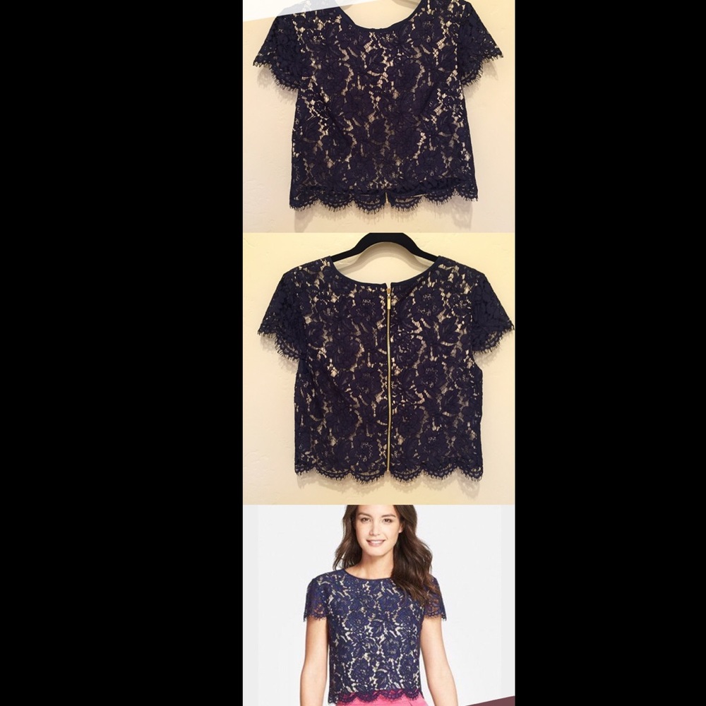 Eliza J. Lace blouse